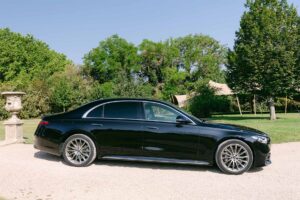 Berline avec chauffeur privé